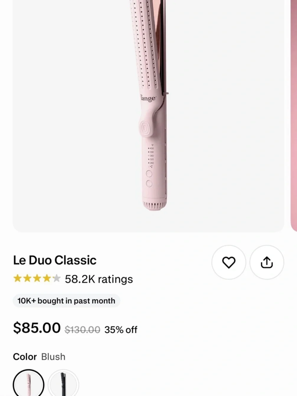 Lange Blush 3-Piece Hair Styling Set - Picture 9 of 10